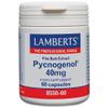Lamberts Pycnogenol 40mg  Premium Maritime Pine Bark Extract  Standardised for Quality  60 Vegan Capsules view 1