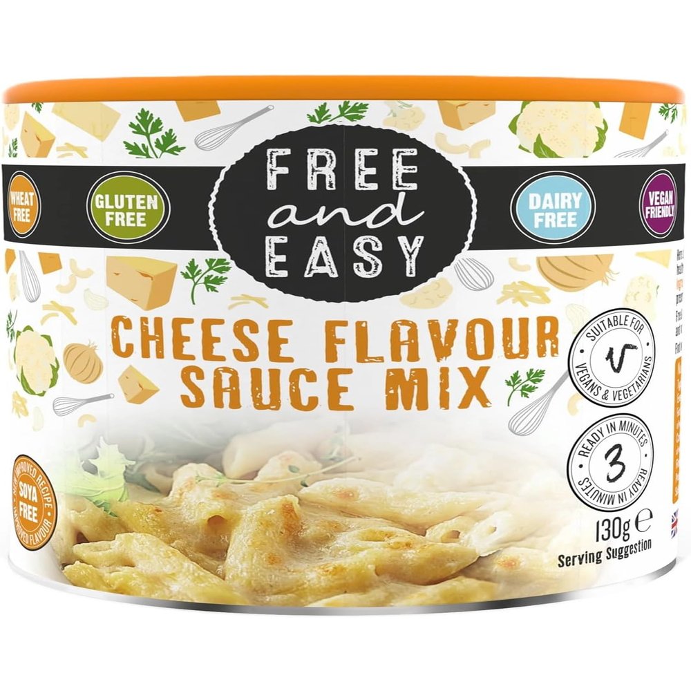 Free And Easy Dairy Free Cheese Sauce Mix, 130g