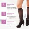 GABRIALLA Sheer Knee High Compression Socks for Women, Medical Grade Calf Knee Highs, Graduated Firm Compression 20-30 mmHg, Improve Blood Circulation, Prevent & Treat Varicose Veins, Closed Toe view 4