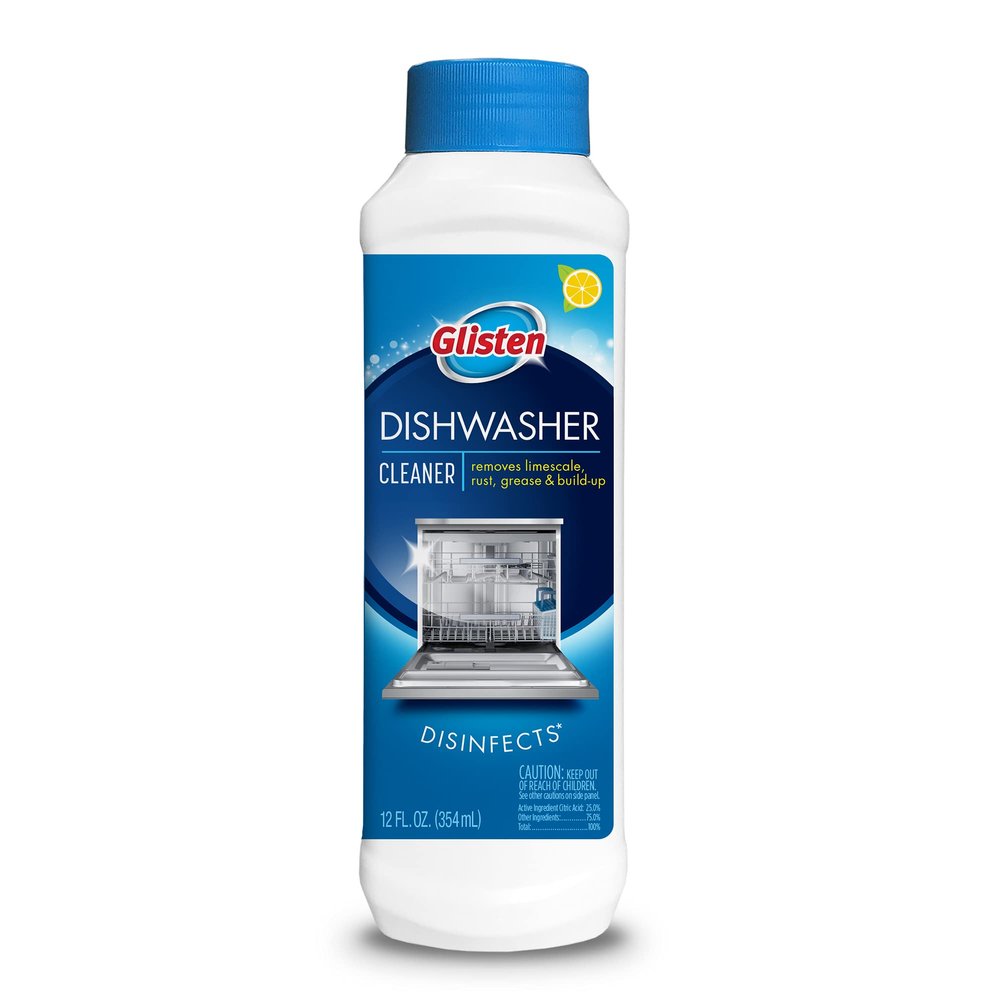 Glisten Dishwasher Magic Cleaner and Disinfectant, 12 Fl. Oz.