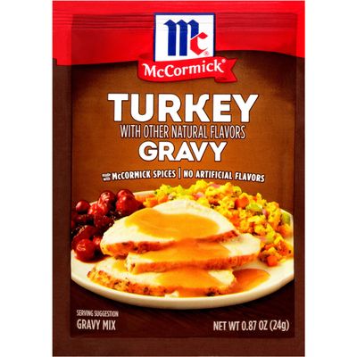 24-pk McCormick Turkey Gravy Mix, 24.7 Grams Units