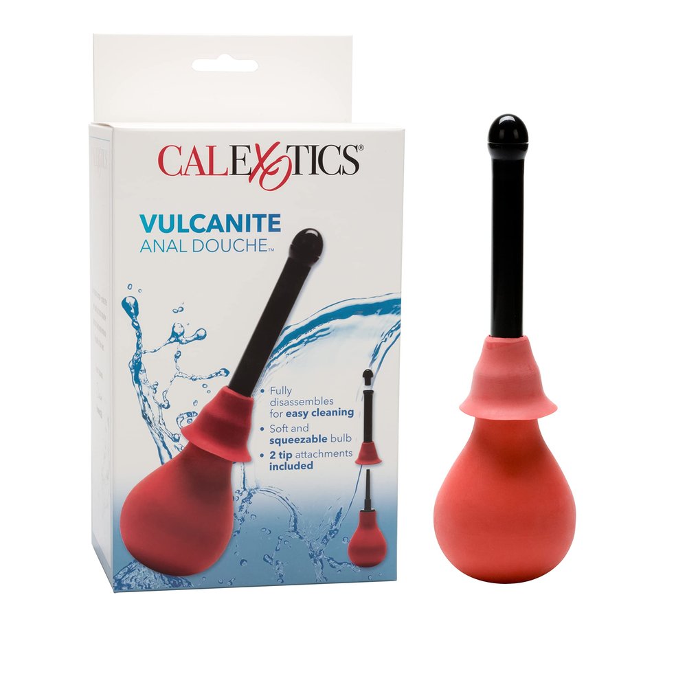 ZBF Vulcanite 6700008076 Anal Douche with Attachment