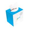 2Work Facial Tissue Cube Box 70 Sheets 2-Ply (Pack of 24) CPD13550 view 1