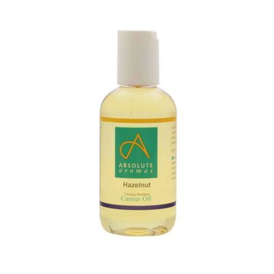 Absolute Aromas Hazelnut Oil (Corylus Avellana) 50ml - Pure, Natural, Cold-Pressed, Vegan and Cruelty Free  Moisturising Carrier Oil for Body and Facial Massage