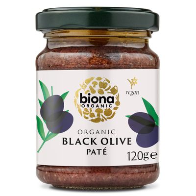 Biona Organic Black Olive Pate 120 g
