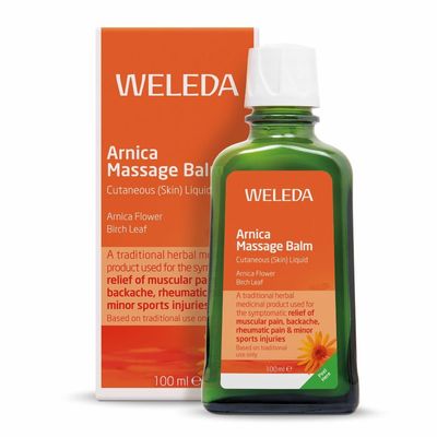 Weleda Arnica Massage Balm, Bruising & Swelling, Rheumatic & Muscular Pain, Traditional Herbal Remedy, Natural & Organic, Vegan, Zero Plastic 100ml