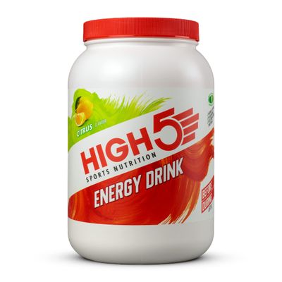 HIGH5 Energy Drink - Electrolytes Sport Energy Drink Powder - Isotonic Drink with 2:1 Fructose - Hydration for Running, Cycling, Endurance Fuel - Natural Flavours, Vegan (Citrus, 2.2kg - 46 Servings)