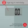 Salter Digital Bathroom Scales - Large Tap Start Platform For Body Weight, LCD Display, Max 180kg, Ultra Slim Razor Design,15 Year Guarantee, Includes 1 x CR2032 Battery, Silver view 4