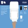 Cottonelle Professional Bulk Toilet Paper for Business (17713), Standard Toilet Paper Rolls, 2-PLY, White, 60 Rolls/Case, 451 Sheets/Roll view 3