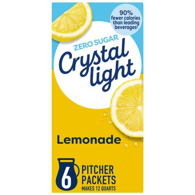 Crystal Light Lemonade Drink Mix Makes 12 Quarts 90g