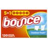 Bounce Outdoor Fresh Fabric Softener Sheets, 120 Count view 1