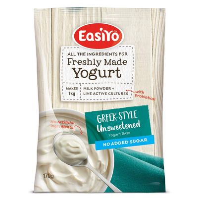 EasiYo Greek Style Yogurt Sachet 1 x 170g Sachet