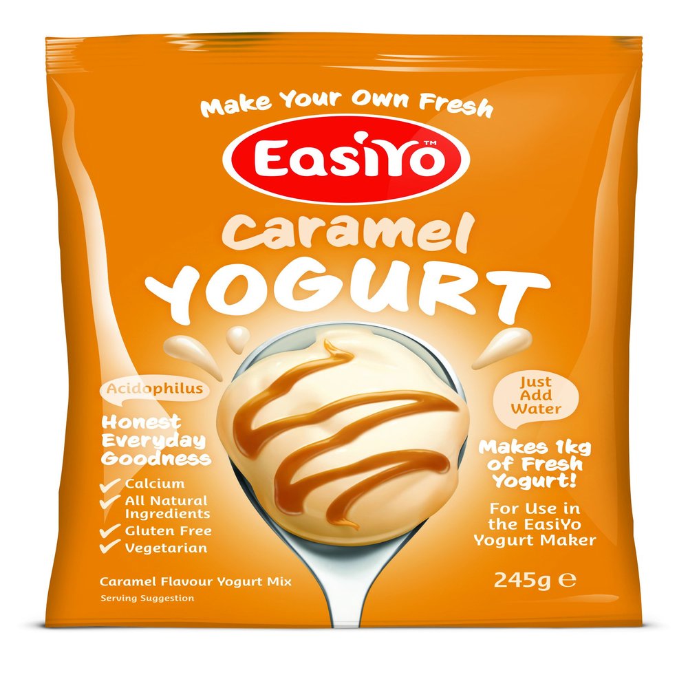 EasiYo Caramel Yogurt