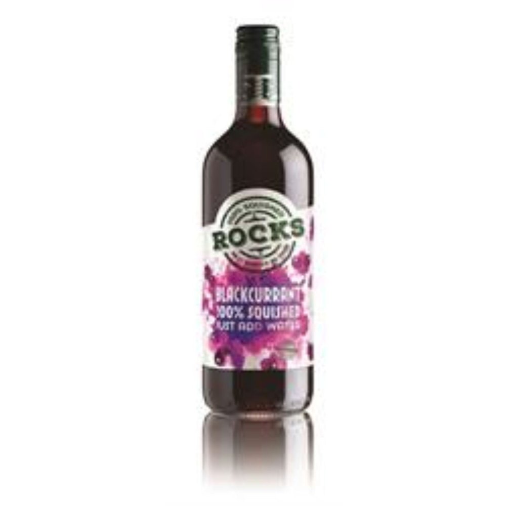 Rocks Organic Blackcurrant Squash, 740ml