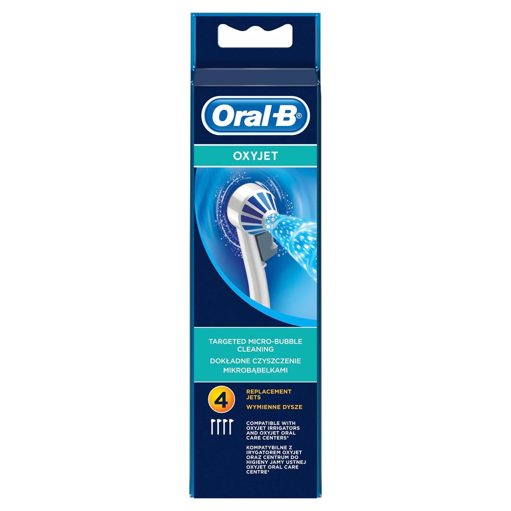 Braun Oral-B oxyjet ED17, 4 nozzles.