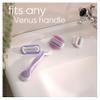 Gillette Venus ComfortGlide Breeze Razor Blades Women, Pack of 4 Razor Blade Refills, Lubrastrip with A Touch of Botanical Oils view 4