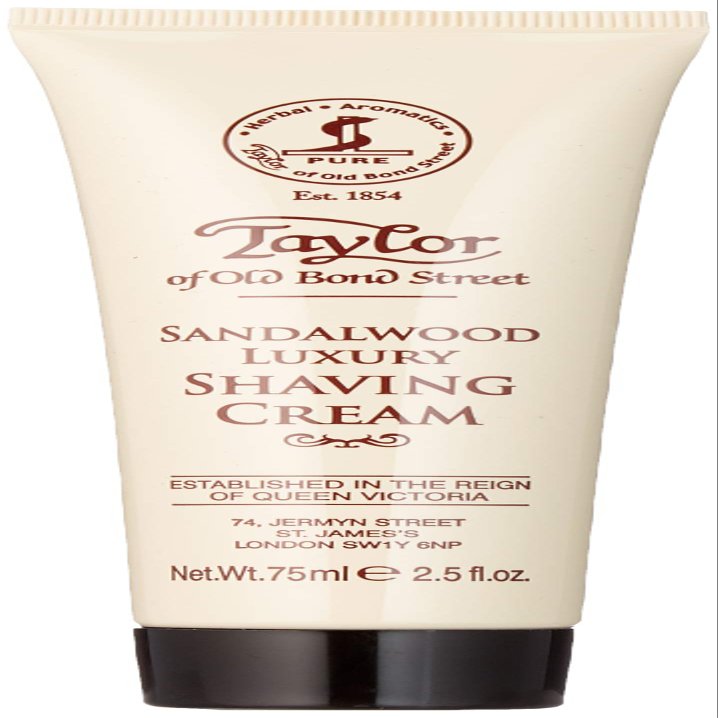 Taylor of Old Bond Street 75ml Sandalwood Shaving Cream Tube