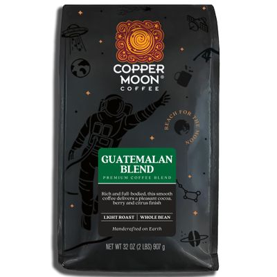 Copper Moon Guatemalan Antigua Blend Whole Bean, 2-Pound Bag