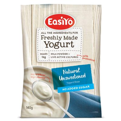 EasiYo Base Natural Yogurt Mix 140g