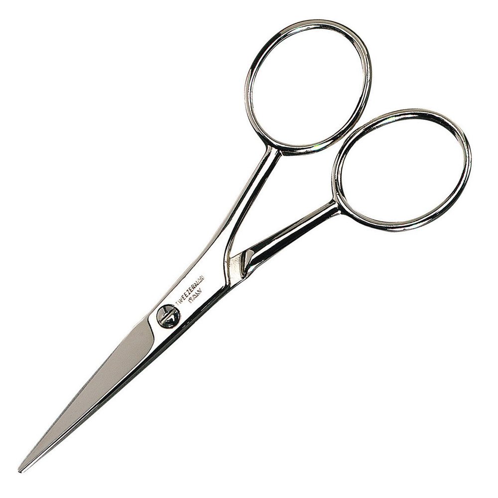Tweezerman Nickel Moustache Scissors