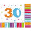 Amscan International Radiant Birthday Party Napkins 30, Pack of 16 view 1