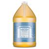 Dr Bronner's 18-in-1 Baby Unscented Pure Castile Liquid Soap, Made with Organic Oils. Used for Face, Hair, Babies, Laundry and Dishes, Certified Fair Trade & Vegan Friendly, 3.79L Recycled Bottle view 1