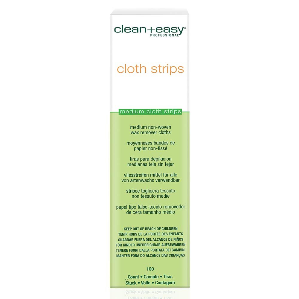Clean+Easy Wax Remover Cloths (100) - Medium