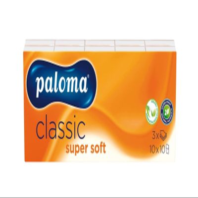 Essential Pt3pl10 Pocket Tissue 3ply Pk1 X 10