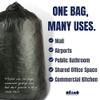 Plasticplace 32-33 Gallon Trash Bags  16 Microns  Black High Density Garbage Can Liners  33 x 40 (250, 1 Count (Pack of 250) view 3