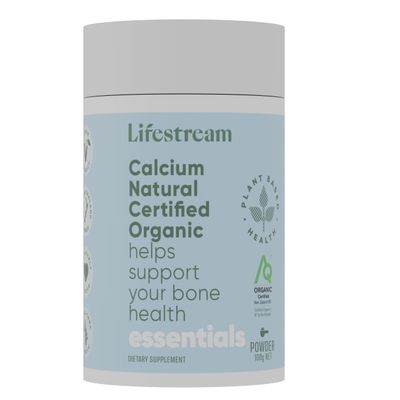 Lifestream Natural Calcium Powder, 100g