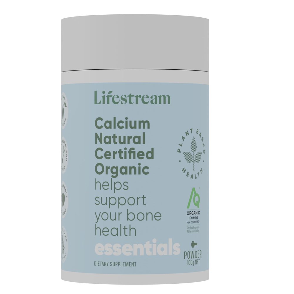 Lifestream Natural Calcium Powder, 100g