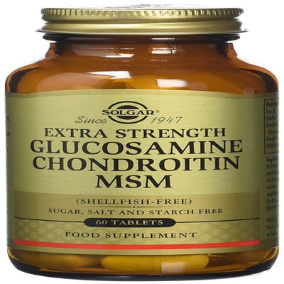 SOLGAR Glucosamine Chondroitin 60 Tab, 60 CT