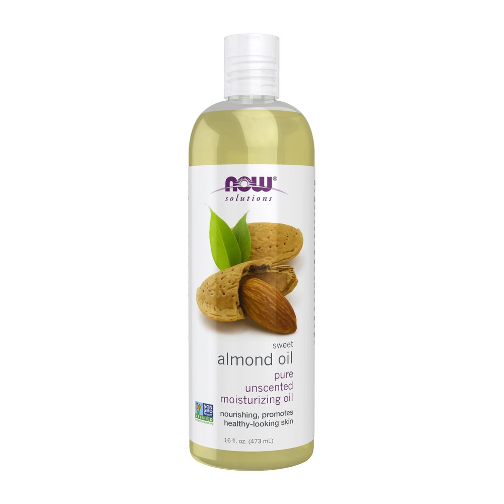 Now Food Almond Sweet, Expeller Pressed, 473 g, basic, 16 fl oz (pack of 1)