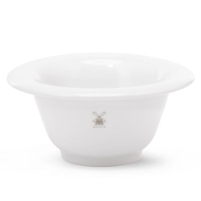 MHLE Shaving Bowl in White Porcelain