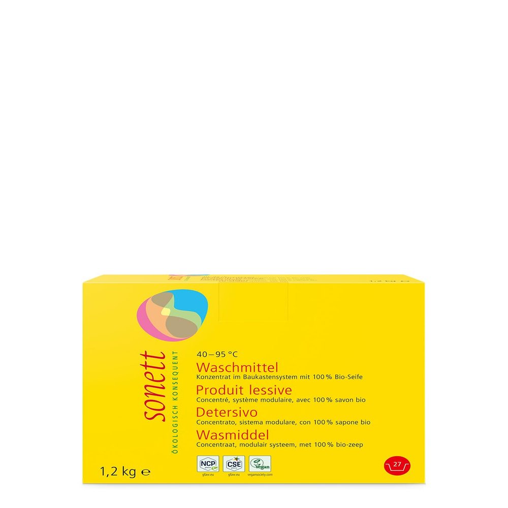 Sonett Detergent Powder Concentrate, 1.2 kg