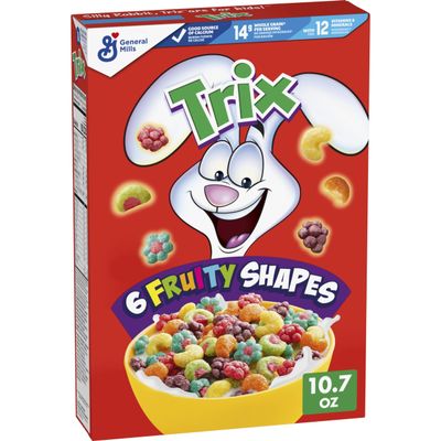 General Mills Trix Fruit Flavoured Sweetened Corn Puffs 303g 10oz