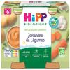 HiPP Organic Flower Box for Vegetables, Pots, 2 x 190 g, from 6 Months view 1