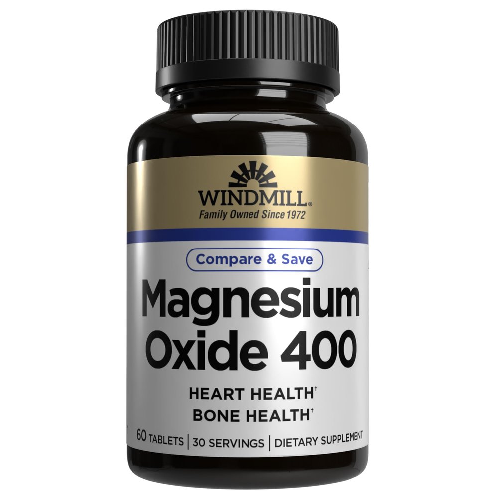 Windmill Magnesium Oxide Tb 400Mg Wmill Size: 60
