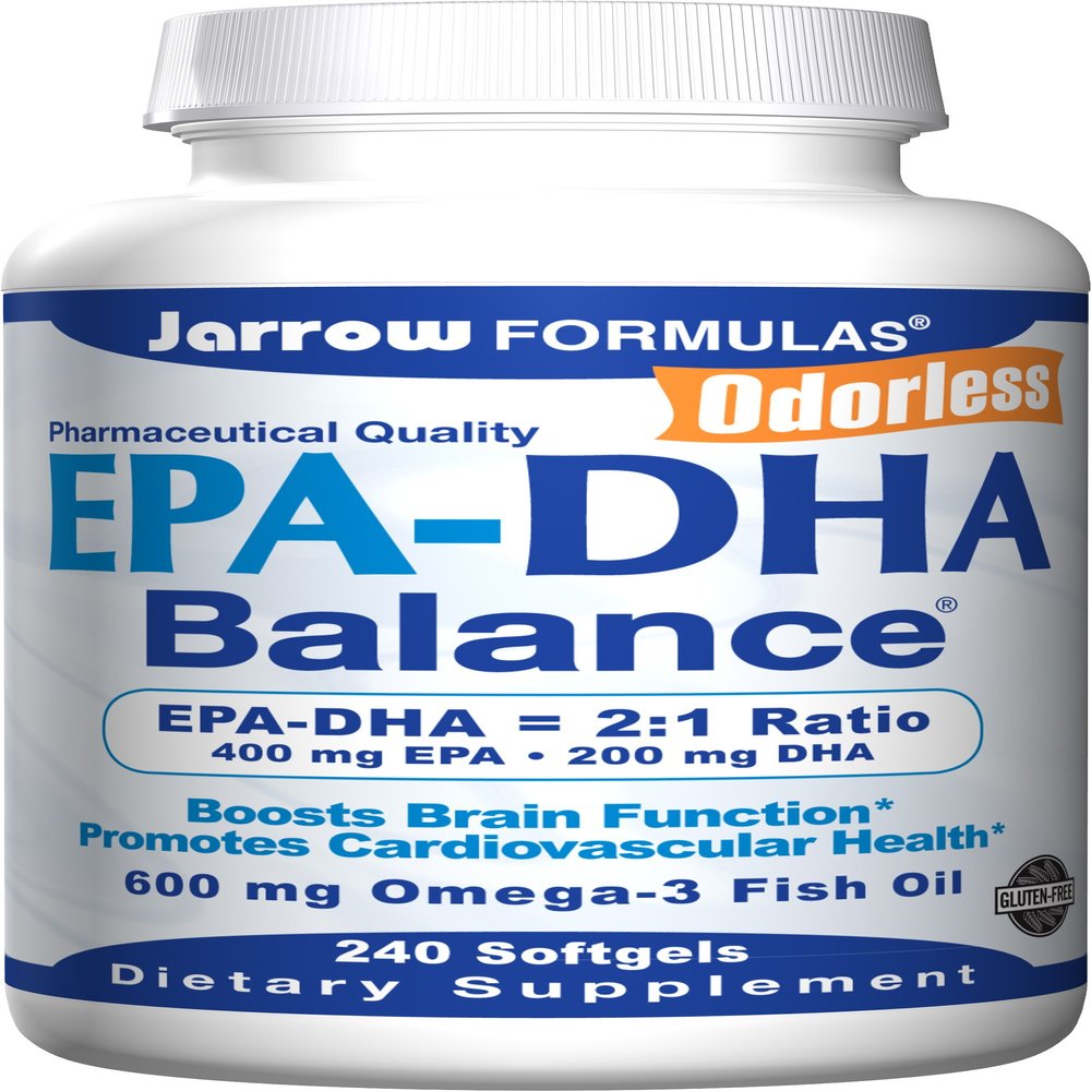 Jarrow EPA-DHA Balance, 240 Softgels (Multi-Pack)