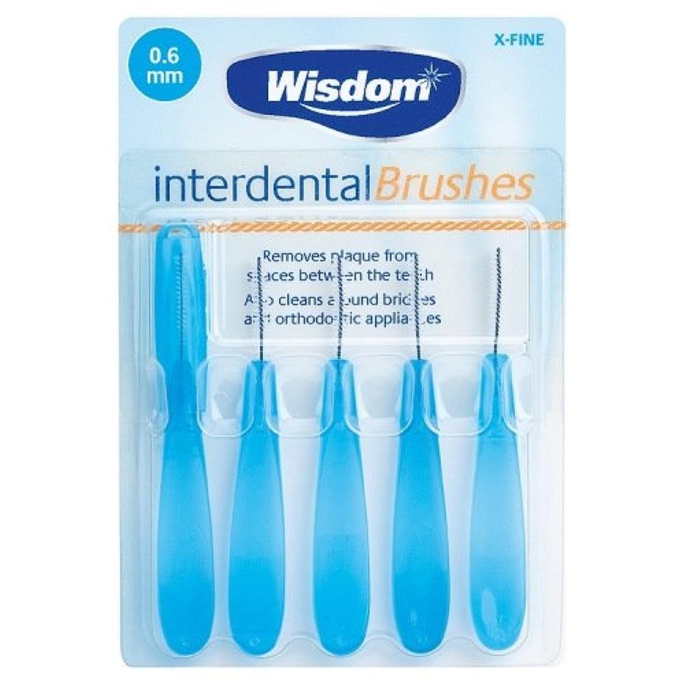 Wisdom Interdental Toothbrushes x5 0.6mm X-fine