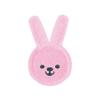 MAM Oral Care Rabbit for Baby's First Oral Hygiene, Gentle Dental Care with Soft Microfibre Material, Babies Used to Daily Mouth Cleaning, from 0+ Months, Pink, Instructions in Foreign Language view 1