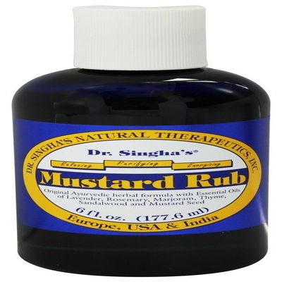 Dr. Singha'S Mustard Rub - 6 Oz