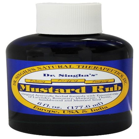 Dr. Singha'S Mustard Rub - 6 Oz