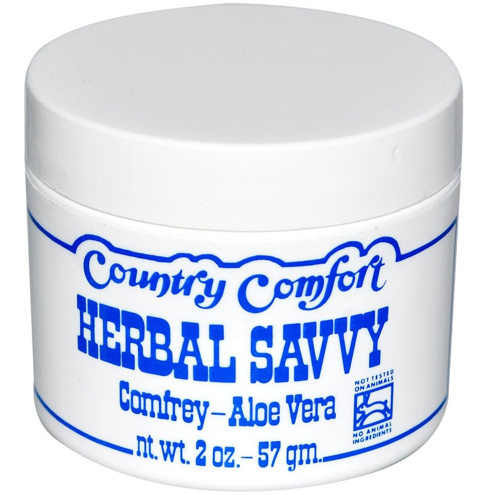 Country Comfort Herbal Savvy Comfrey Aloe Vera - 2 Oz