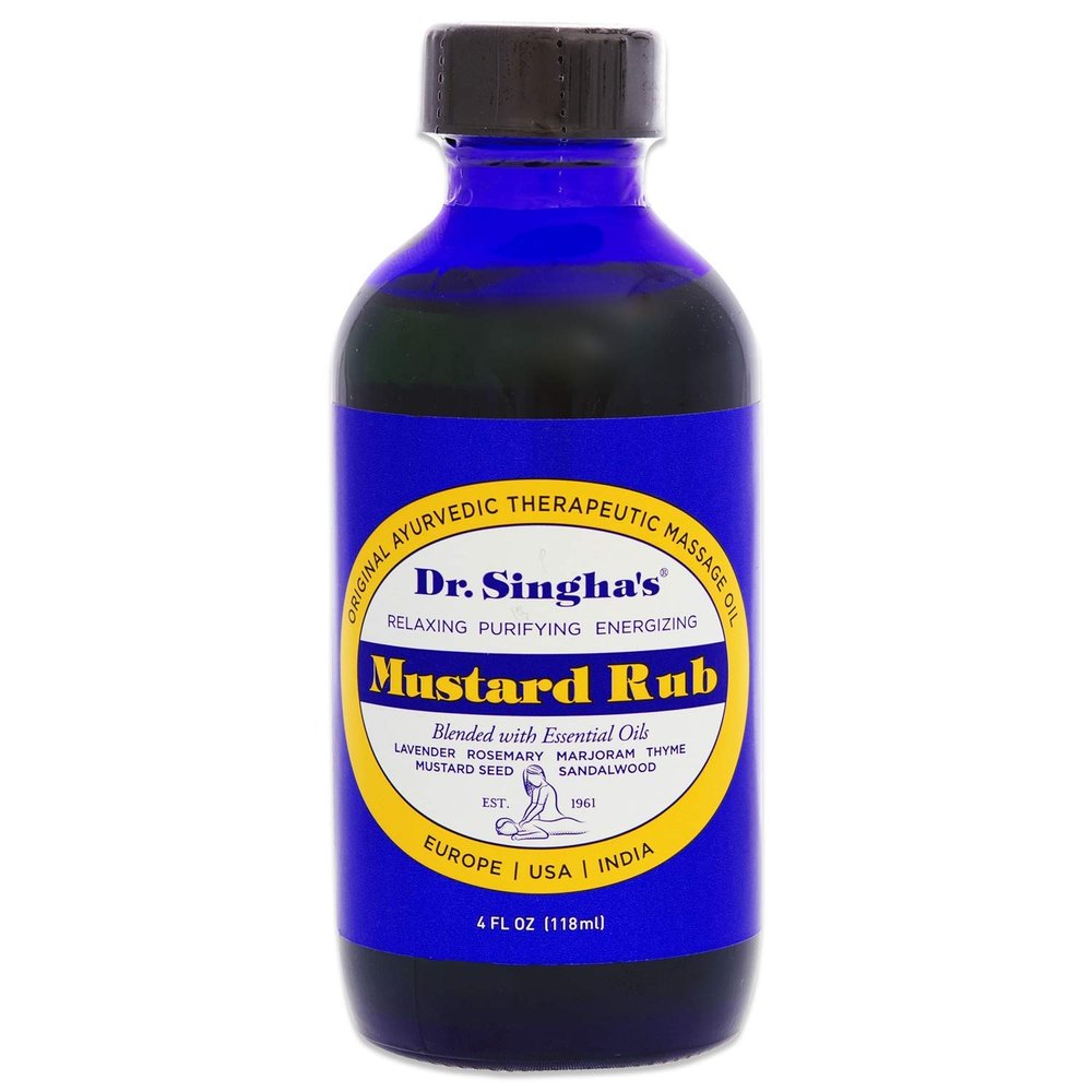Dr. Singha'S Mustard Rub - 4 Fl Oz