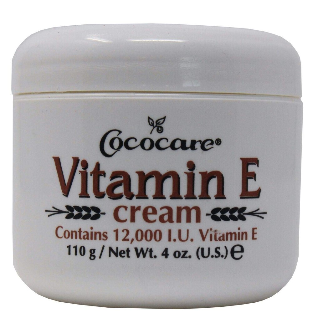 Cococare Vitamin E Cream - 12000 Iu - 4 Oz