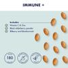 Higher Nature - Immune Plus - Vitamin C, Zinc & Black Elderberry - Supports Immune System - Vegetarian and Vegan Multivitamin - 180 Capsules view 3