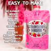 Lt. Blender's Strawberry Daiquiri in a Bag Strawberry Daiquiri Mix - Each Bag Makes 1/2 Gallon - Non-GMO No Daiquiri Machine Needed - Make a Cocktail, Wine Slushie or Mocktail - (Pack of 3) view 3