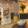 Nature's Path Organic Whole Grain Cereal, Millet Rice, High Fibre, Vegan Breakfast Cereal, Pack of 4 x 375 g view 3