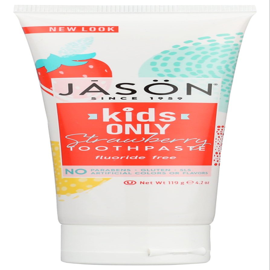 Jason Natural Products Kids Only Strawberry Toothpaste 124 ml